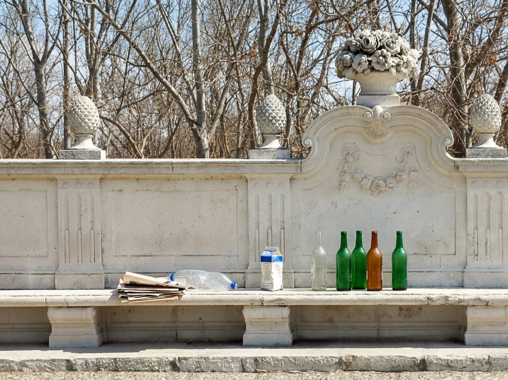 Una pausa para el reciclaje.